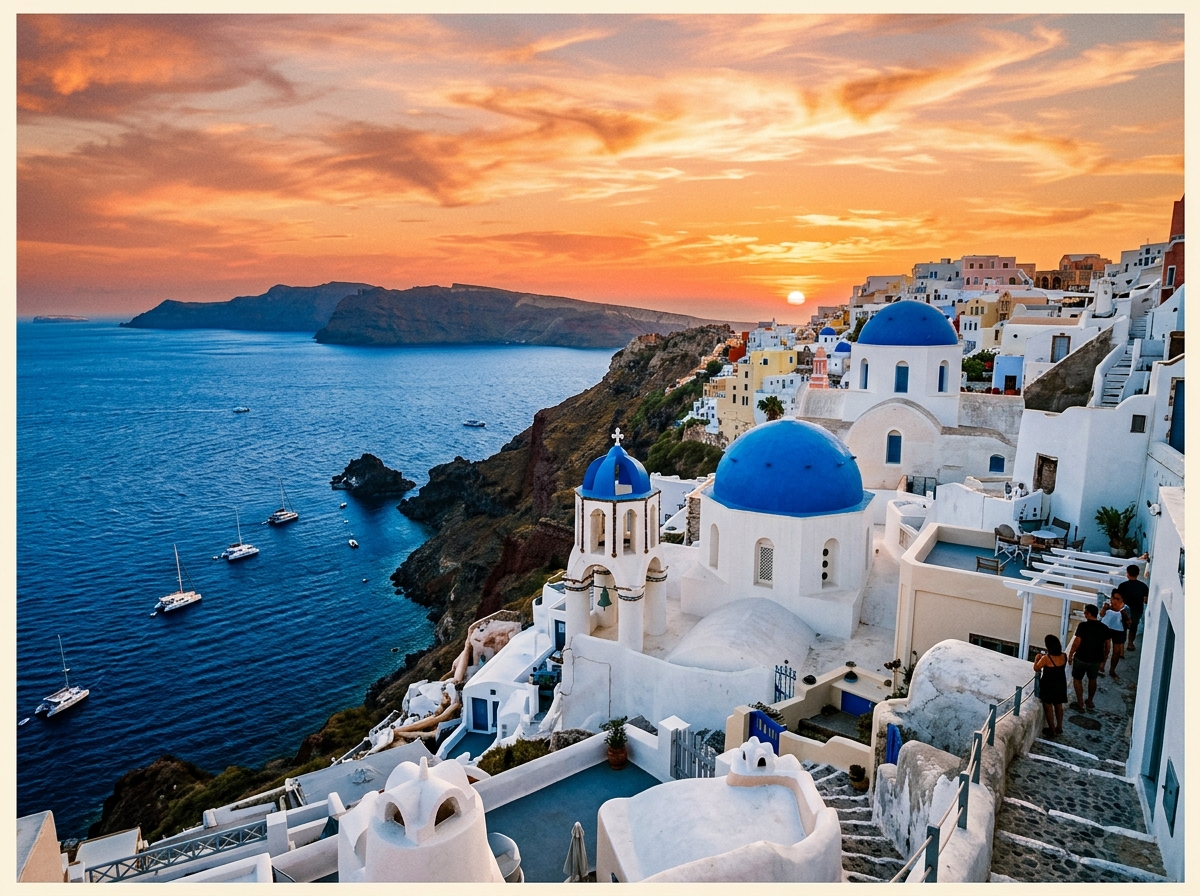 Santorini Cliffside Escape